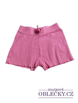 Zvětšit Růžové elastické kraťasy pro holky secondhand Primark