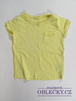 Zvětšit Dívčí triko žluté secondhand