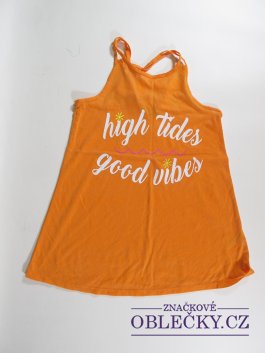 Zvětšit Šaty pro holky oranžové secondhand