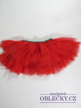 Zvětšit Tylová červená sukně pro holky secondhand