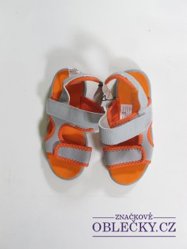 Zvětšit Sandále šedo oranžové pro kluky  outlet 