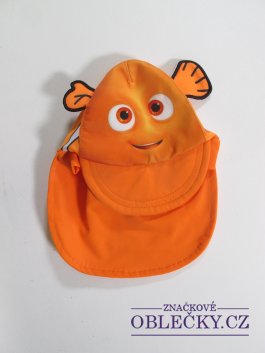 Zvětšit Plavková čepice pro kluky s ušima oranžová secondhand