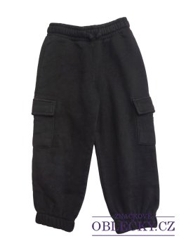 Zvětšit Černé tepláky pro kluky secondhand River Island