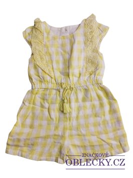 Zvětšit Žlutý overal zdobený pro holky secondhand Matalan