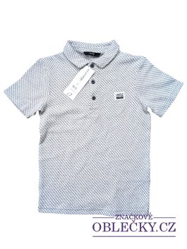 Zvětšit Černo-bílá vzorovaná polokošile pro kluky outlet, George