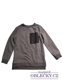 Zvětšit Śedá mikina s kapsou pro kluky secondhand outfit
