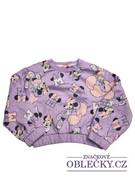 Zvětšit Fialová mikina Minie pro holky secondhand Disney