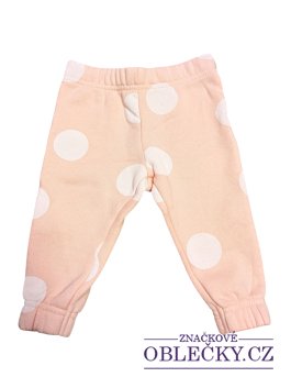 Zvětšit Růžové tepláky s puntíky pro holky secondhand Primark