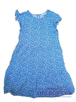 Zvětšit Modré šaty kytkované pro holky secondhand Primark