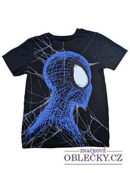 Zvětšit Černé triko Spiderman pro kluky secondhand Marvel