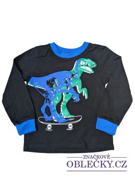 Zvětšit Černé triko vtipné s dinosaurem pro kluky secondhand Junellz