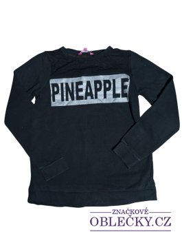 Zvětšit černá mikina pro holky secondhand pineapple 