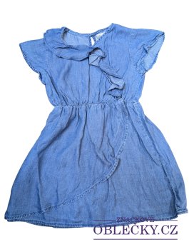 Zvětšit Modré šaty žíhané pro holky secondhand Denim Co.