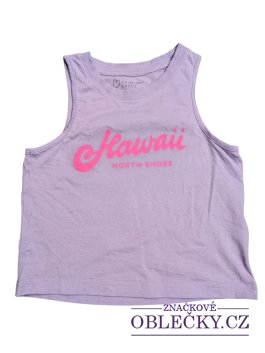 Zvětšit růžové tílko hawaii pro holky secondhand primark