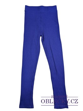Zvětšit Modré elasťáky v manšestrovém stylu pro holky outlet girlswear