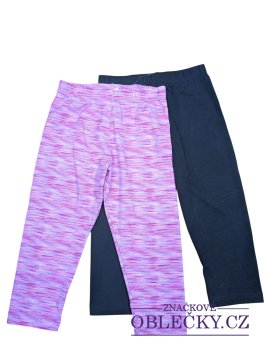 Zvětšit set 2 legíny pro holky (černé a růžové) outlet primark 