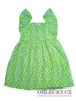 Zvětšit Zelené šaty kytkované pro holky secondhand Primark