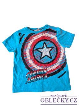 Zvětšit Triko pro kluky Kapitan Amerika