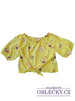 Zvětšit Žluté triko s obrázky pro holky secondhand Kids
