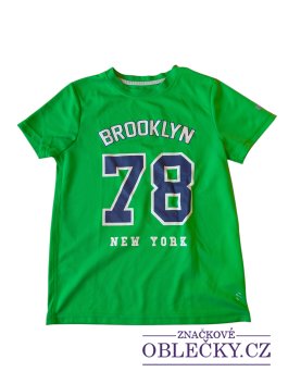 Zvětšit Zelené triko s nápisem pro kluky secondhand H&M