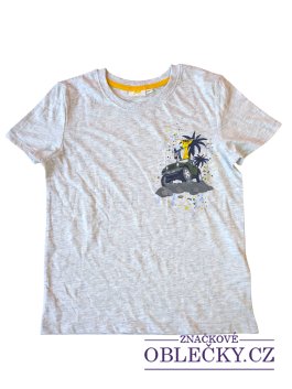 Zvětšit Šedé triko s kapsičkou a obrázkem pro kluky secondhand Kids