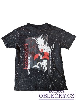 Zvětšit černé triko Naruto pro kluky secondhand Difuzed