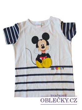 Zvětšit bílé triko pro kluky mickey mouse secondhand Disney 