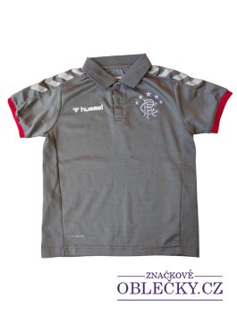 Zvětšit Šedá dresová polokošile pro kluky secondhand hummel
