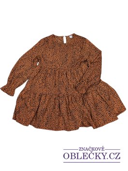 Zvětšit Tmavě oranžové šaty se vzorem pro holky secondhand Shein