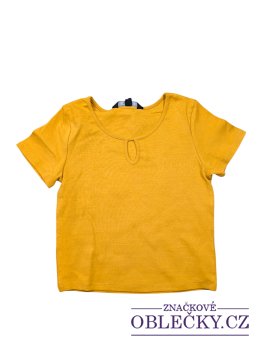 Zvětšit Tmavě žluté triko pro holky secondhand New Look
