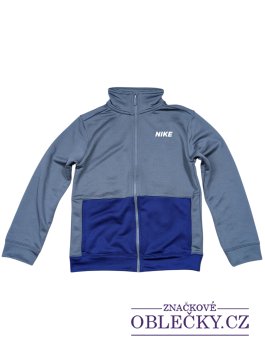 Zvětšit Šedo modrá sportovní mikina pro kluky secondhand Nike
