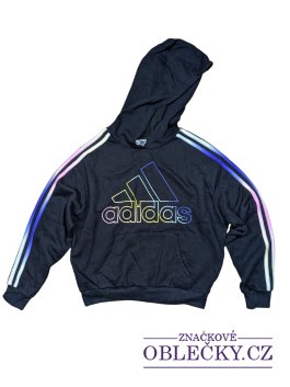 Zvětšit Černá mikina pro holky secondhand Adidas