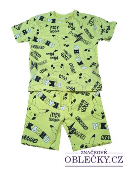 Zvětšit pikachu komplet pro kluky triko + kraťasy secondhand Primark