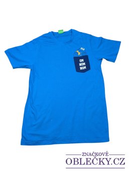 Zvětšit modré triko cookie monster pro kluky secondhand George 