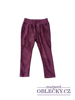 Zvětšit Vínové kalhoty žebrované pro holky secondhand Nutmeg
