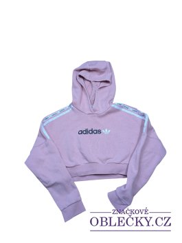 Zvětšit Růžová mikina pro holky secondhand Adidas