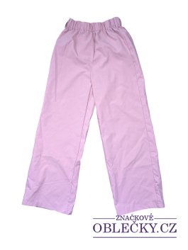 Zvětšit růžové zvonové kalhoty pro holky secondhand Shein