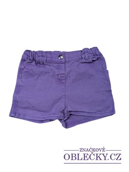 Zvětšit Džínové kraťasy fialové pro holky secondhand Mamas&Papas