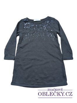 Zvětšit Černé mikinové šaty pro holky secondhand H&M