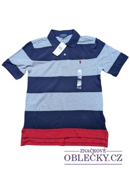 Zvětšit Pruhovaná polokošile pro kluky outlet Ralph Lauren