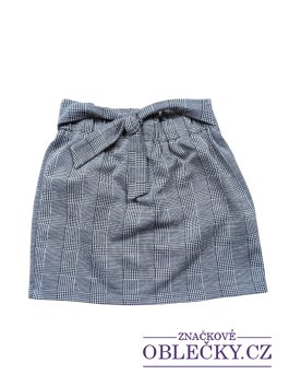 Zvětšit Šedá sukně kostkovaná pro holky secondhand Primark