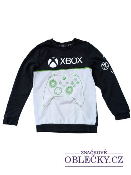 Zvětšit Černo bílá mikina Xbox pro kluky secondhand TU