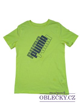 Zvětšit Neonově žluté triko pro kluky secondhand Puma