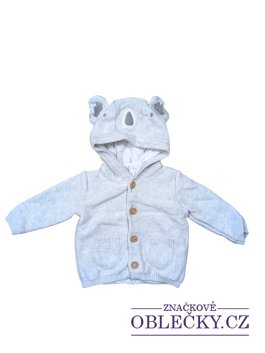 Zvětšit Světlá bunda ve stylu koaly pro kluky secondhand Mothercare