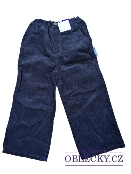 Zvětšit Tmavé manšestrové kalhoty pro kluky outlet Cherokee