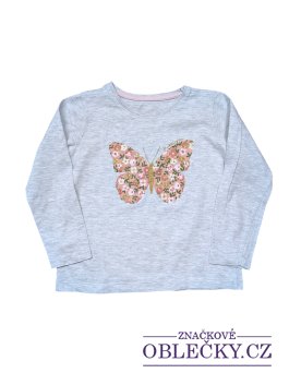Zvětšit Šedí triko s obrázkem pro holky dlouhý rukáv Primark