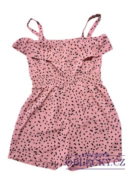 Zvětšit Růžový overal se vzorem pro holky secondhand Primark