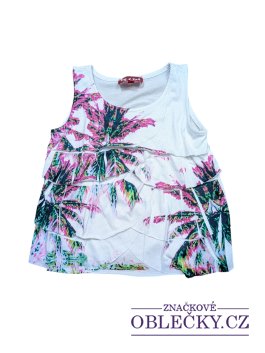 Zvětšit Bílé triko s obrázkem pro holky secondhand Tik&Tak