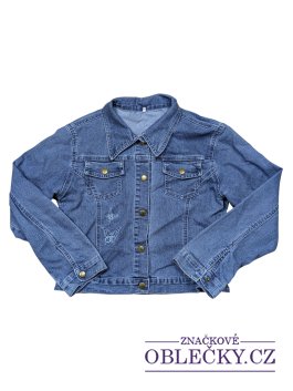 Zvětšit Džínová bunda pro holky secondhand 