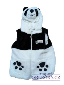 Zvětšit Zateplená vesta panda pro kluky secondhand 